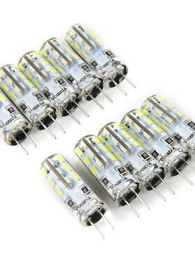 3W 10PCs G4 LED Lamp SMD 3014 AC 220V Bulb Warm White Light