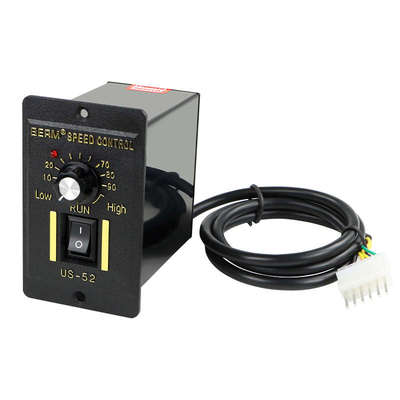 US-52交流电机调速器6W15W25W40W60W90W120W180W250W调速开关220V