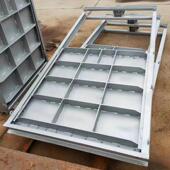 供应不水锈钢叠梁闸门双检向止水手540渠道动平板滑动手提挡闸修