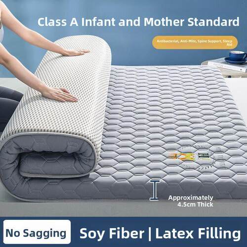 6-10cm soft bed mattress folding mattress topper pad床垫