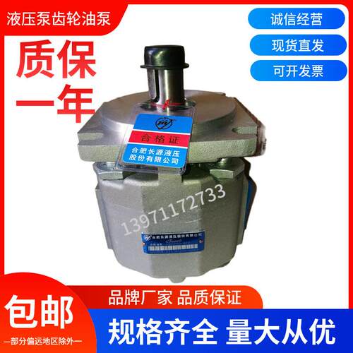 合肥长源液压齿轮油泵CBKP63-BFP/L液压泵CBKP80-BFH高压动力油泵
