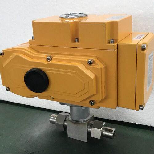 上海兰阀门D923W防爆电动压针型阀不锈钢304可选316L阀芯