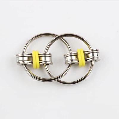 Autism ADHD Anti Stress adult fidget toys Key Ring Hand0