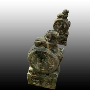 门庭装饰艺术品石鼓寓意平安吉祥石门鼓