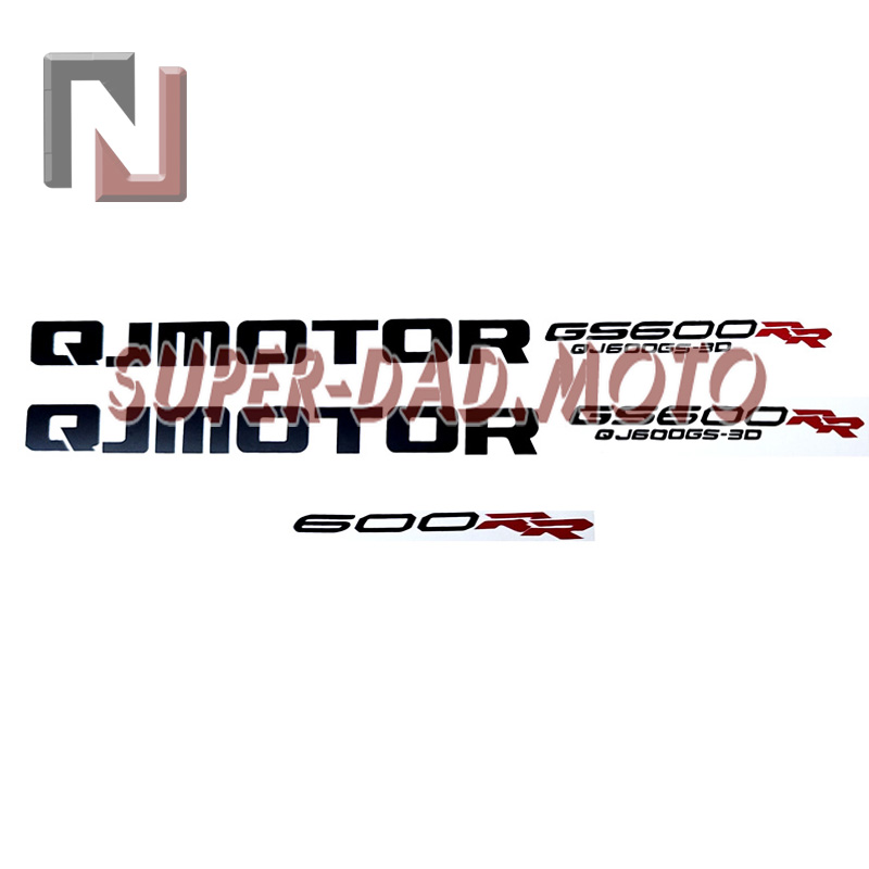 适用QJMOTOR 钱江赛600贴纸 贴花拉花版画车身防水油箱原尺寸车贴