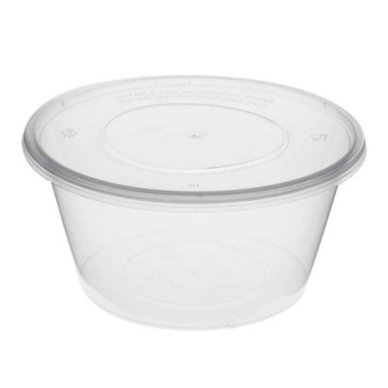 圆形一次性餐盒透明加厚外卖打包盒圆盆商用便当盒饭盒带盖打包碗,餐饮具,一次性餐盒,淘宝优惠券,粉丝福利购,淘宝优惠卷
