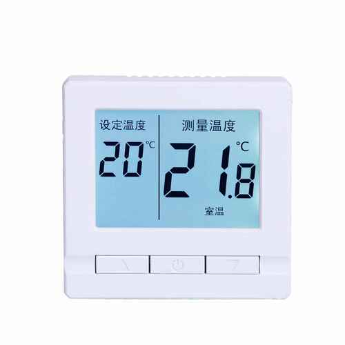 鑫源suittc可调温度数显智能电子水电地暖WK827温控器开关WK907