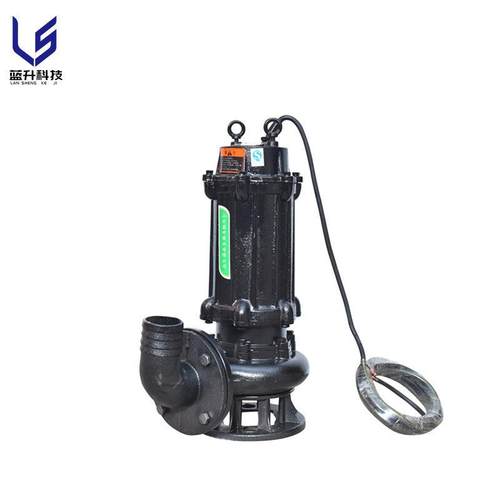 地厂家供应WQ型潜水污水泵下室无塞提堵锈钢潜污泵污水UJH升泵