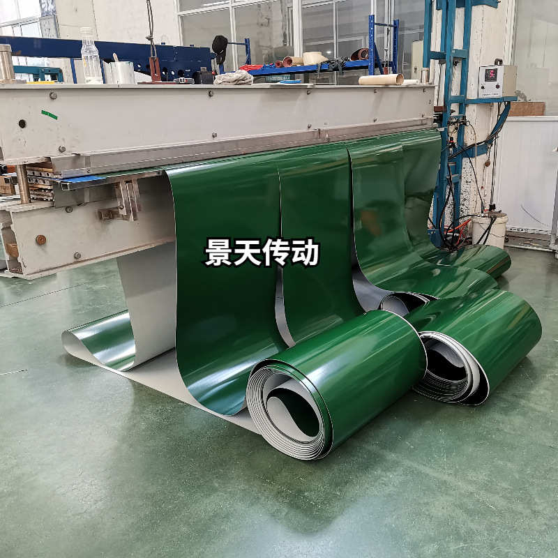 PVC输送带 贴面压机绿色输送带 板材海绵床垫生产线输送带 传输带