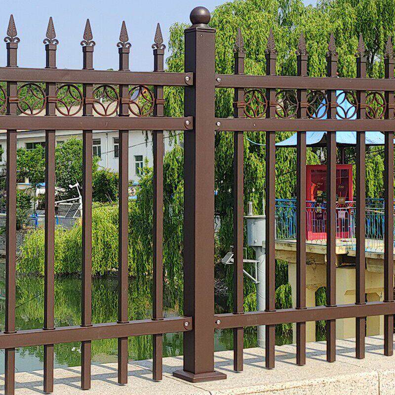 锌钢围墙护栏庭院小区院墙栅栏户外厂区学校铁艺围栏阳台隔离栏杆