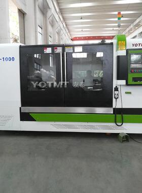 友泰双头数控车端面机床ST10-1200汽车半轴车桥双面钻中心孔