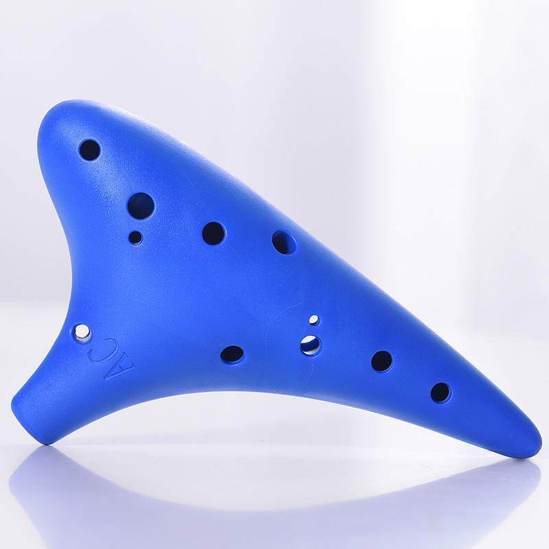 高档树脂Ocrina1 孔Ac中音C键2塑料初学者入门级12孔防摔专业性a