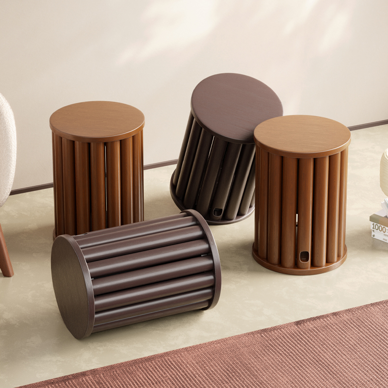 叠叠乐凳子实木叠叠凳家居多功能矮凳餐厅凳卧室圆凳椅子板凳边几