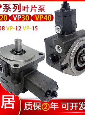 叶片泵液压站泵头vp-20-FA3叶片液压泵15总成-30油泵HPV-40双联泵