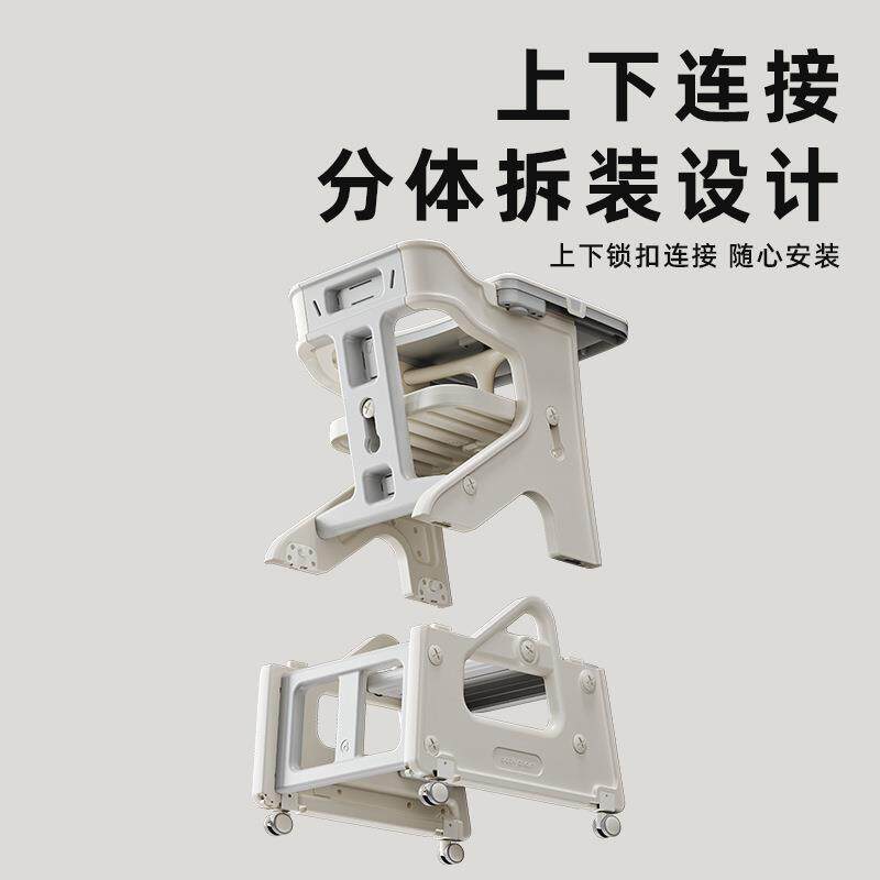 儿童塑料家具可拆卸两用婴儿踩高凳二合一宝宝成长椅餐椅工厂