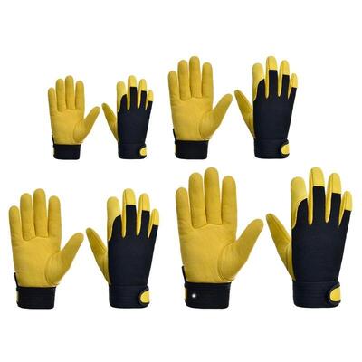 1 Pair Safety Work Gloves Builder Gloves Gardening Gloves Li