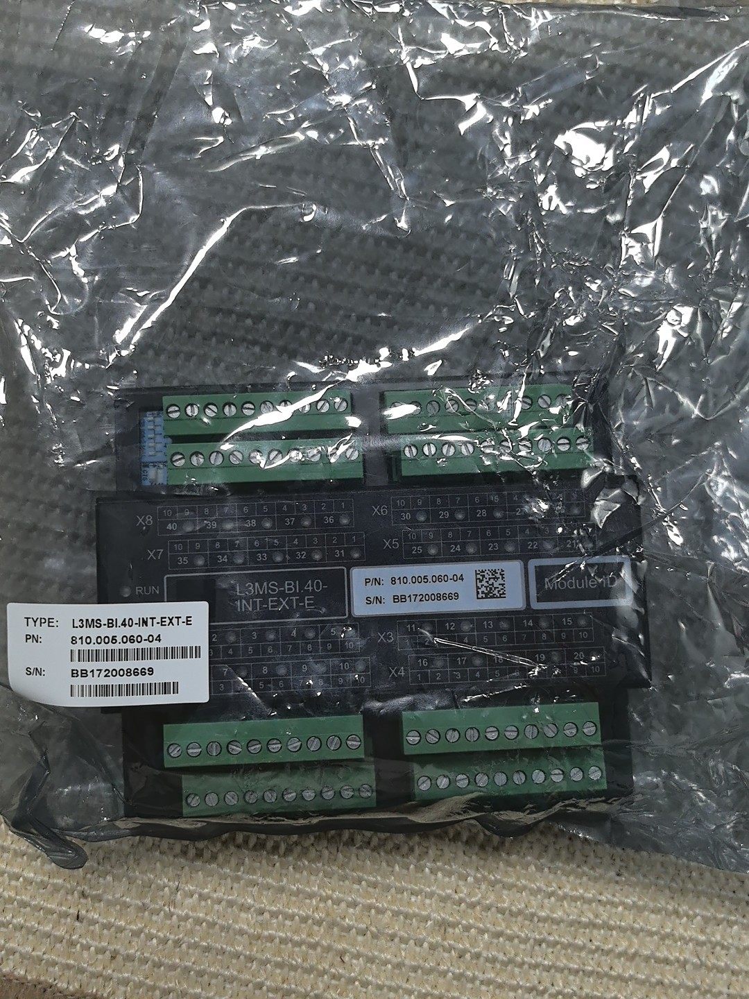 WARTSILA  模块  L3MS-BI.40-INT-E