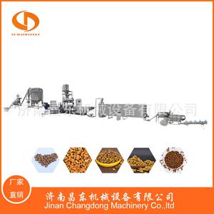 昌东狗粮猫粮机械设备 大型宠物粮水产饲料工程设备 双螺杆化机