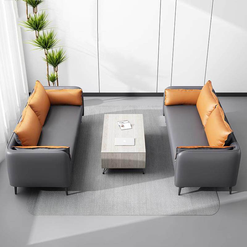 会客接待沙发商务洽谈办公室员工休息区酒店大堂休闲简约茶几组合