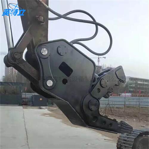 挖掘机前端属具粉碎钳建筑水泥石块破拆钳鹰嘴剪破碎钳打碎机