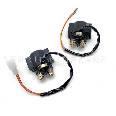 跨境 摩托车豪迈GY6 CG125 150 ZJ继电器12V摩托车马达启动继电器