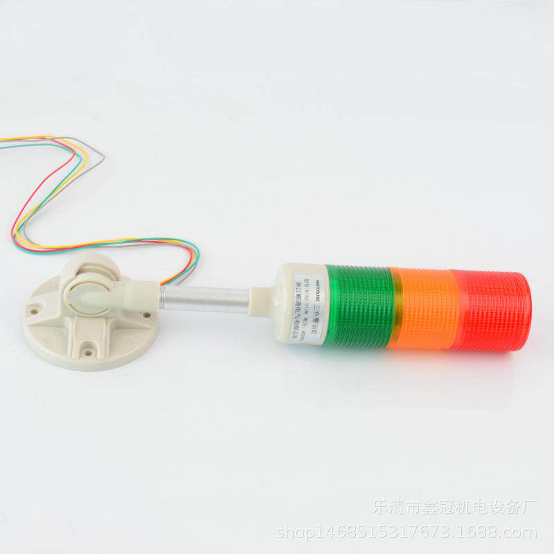 LE示信号指灯机床指示灯12v24v220v故障LTA-505TD声光报警三色灯