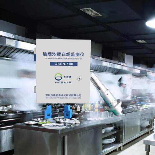 食堂后厨出烟口油烟浓度在线监测仪 广州餐饮店管控油烟监控系统