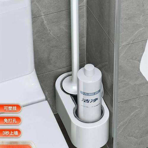 Household toilet long handle non dead corner cleaning brush