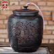 水缸陶瓷水桶纯净水桶中式 饮水抽水大号 茶桌蓄水桶储水用泡茶老式