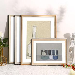 裱a4海报照片框12寸16 饰画框装 24外框4k8 7L8K相框挂墙装 直销新款