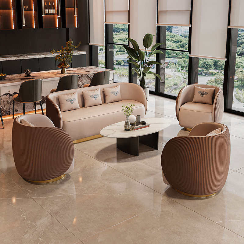 轻奢洽谈桌椅组合酒店商务休闲椅办公沙发休闲沙发会客沙发单人椅,商业/办公家具,沙发,淘宝优惠券,粉丝福利购,淘宝优惠卷