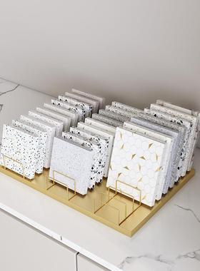 色卡展架架多功展示架瓷砖玻璃石材色大理171石岩板板石英能石人