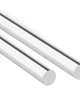 高透透明光实心浇注塑料管导挤出力透明亚克大直管管管圆柱棒径棒