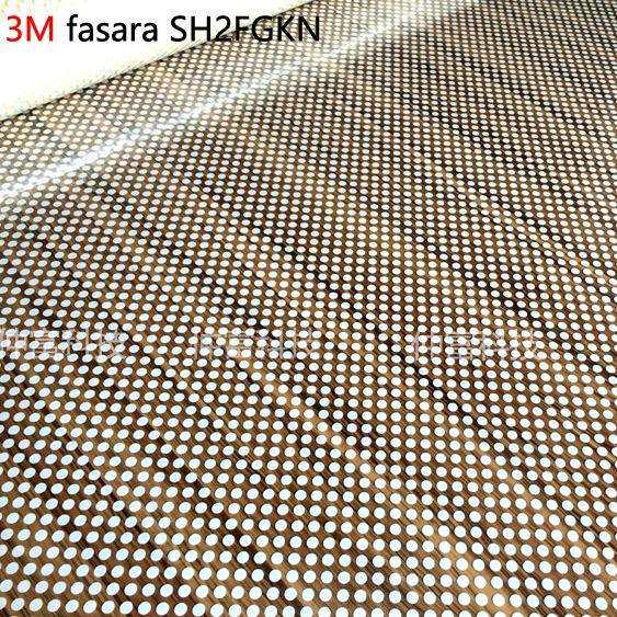 3M FASARA 法纱装饰膜SH2FGIM-G磨砂亚光圆点渐变膜办公隔断商场