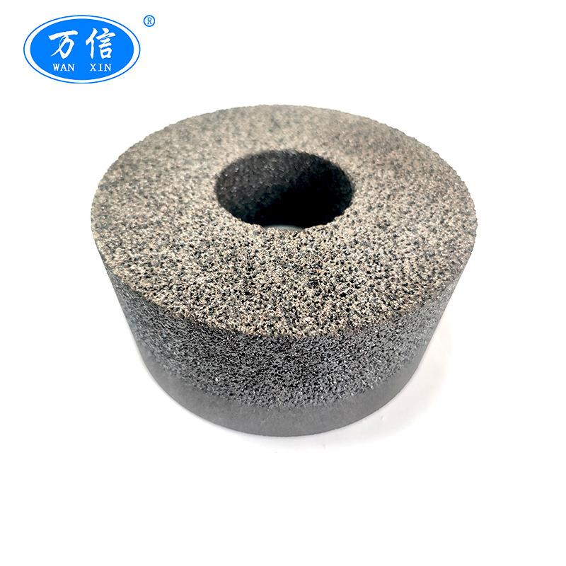 厂家供应 150*80*55 4*M8 A16N5B 50m/s钢轨道岔仿形打磨砂轮
