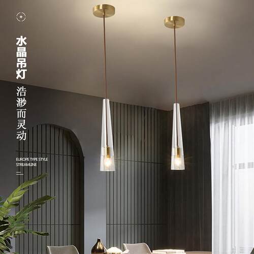 LED餐厅吊灯现代简约灯具轻奢无主灯一字长条灯北欧吧台饭厅吊灯