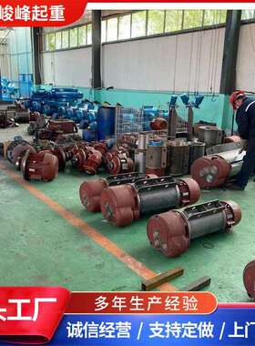 电动葫芦80V行车起重机1/2//5/10吨0.5T行车CD型钢丝绳电动葫芦