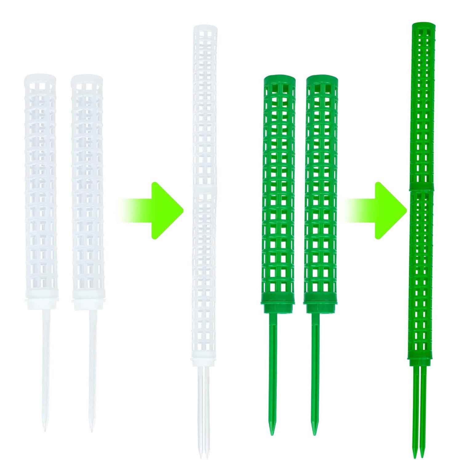 塑料水苔柱 苔藓柱 套装 plastic moss pole绿植树藤绿植攀爬