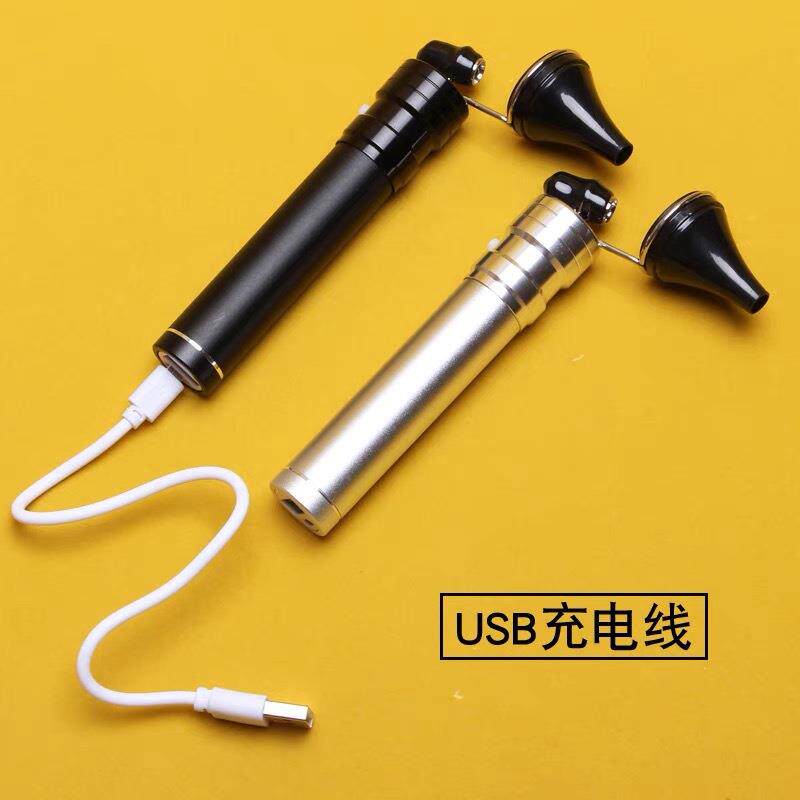 充电式采耳灯USB可视掏耳朵挖耳工具专业采耳师手握灯高亮度聚光