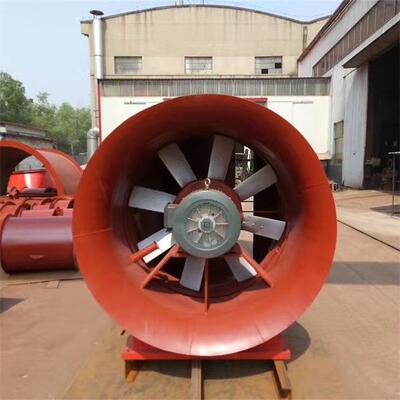 兆拓厂家供应 金属矿山风机 K45-6-20#矿用轴流风机 低能耗低噪音