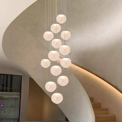 TomDixon熔岩餐厅吊灯挑空复式loft楼梯灯别墅客厅吊灯床头氛围灯