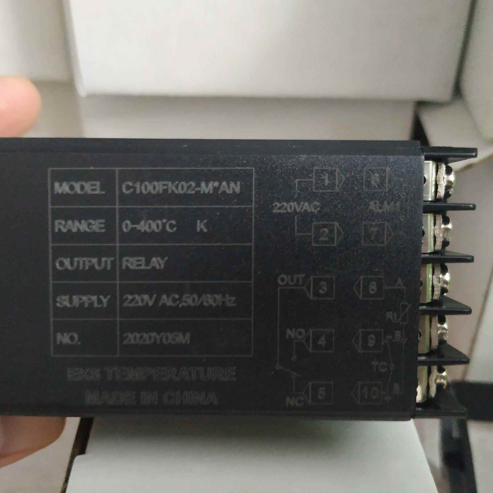 扬丰EKS 48数显智能温控表 REX-C100 FK02-MAN K型400/继电器