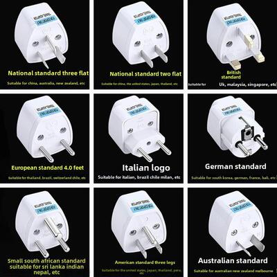 AC Wall Power Adapter China and UK Plug to US Plug Socket P