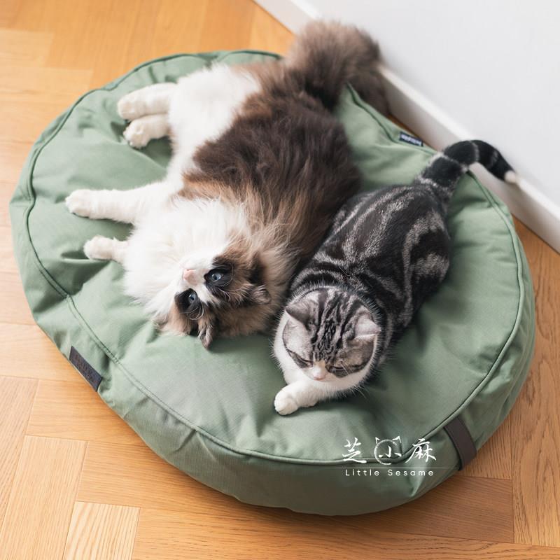 芝小麻外贸宠物大垫子防水全可拆洗猫咪狗狗缅因布偶睡垫狗窝猫窝