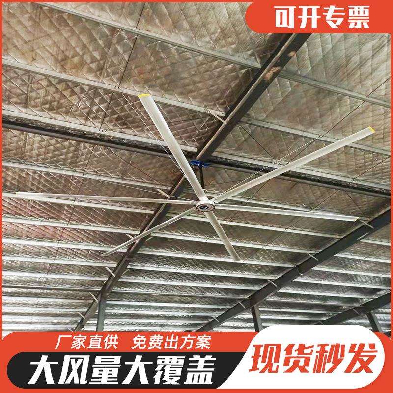 大型永磁工业吊扇7.3米车间工厂仓库通风降温大风扇超强风力电扇