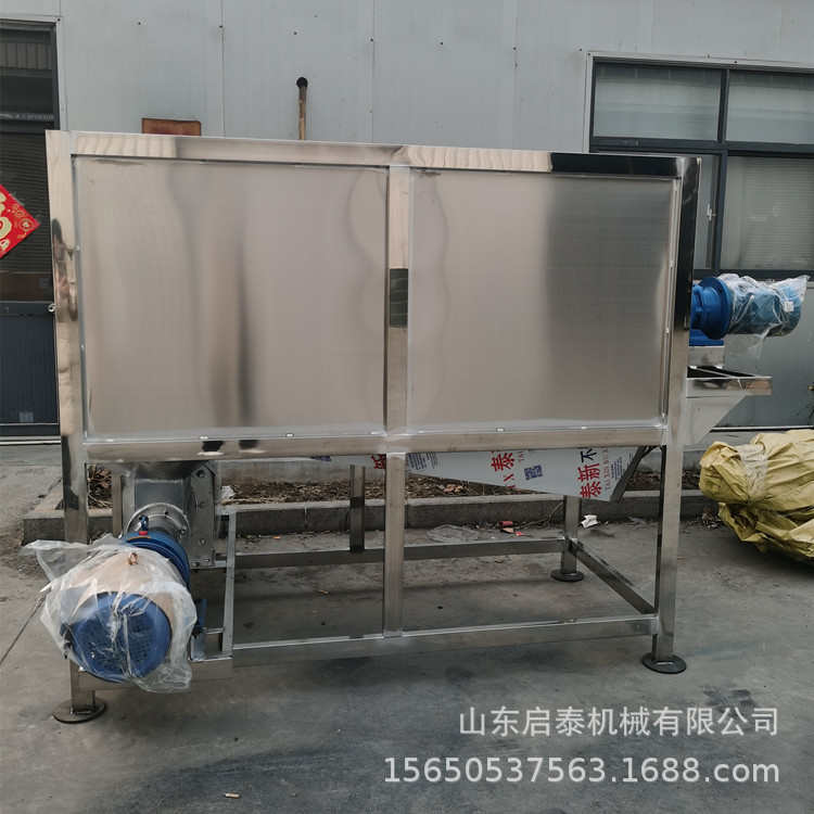 粪污处理固液分离机 猪粪脱水机 滚筒微滤式干湿分离机挤水机