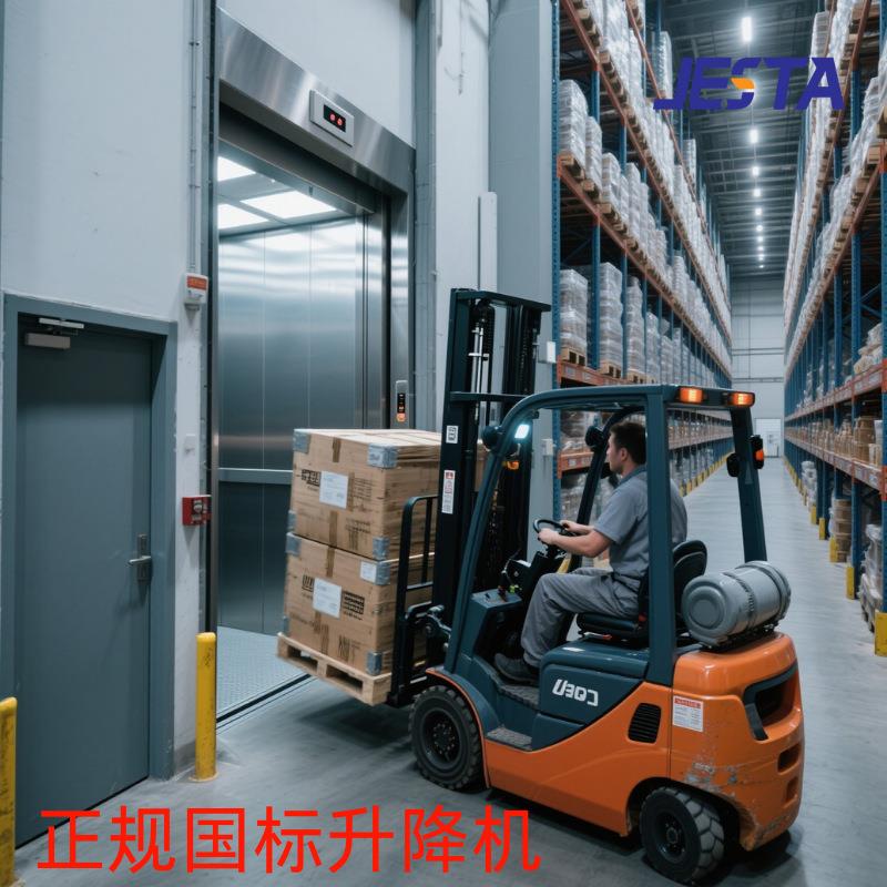 专业厂家直销曳引式载物升降机货梯工业货梯电梯高效节能安全可靠
