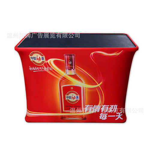 厂家定 制展会展台摆摊便携自动收缩升降展台快幕秀展架定 制