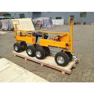 手推式草坪运输设备 人造草皮搬运工具 Lawn transport aircraft