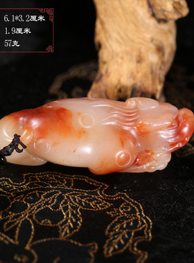 【新品上架】寿山老性结晶芙蓉石聚财三角蟾手件礼品把件P10078